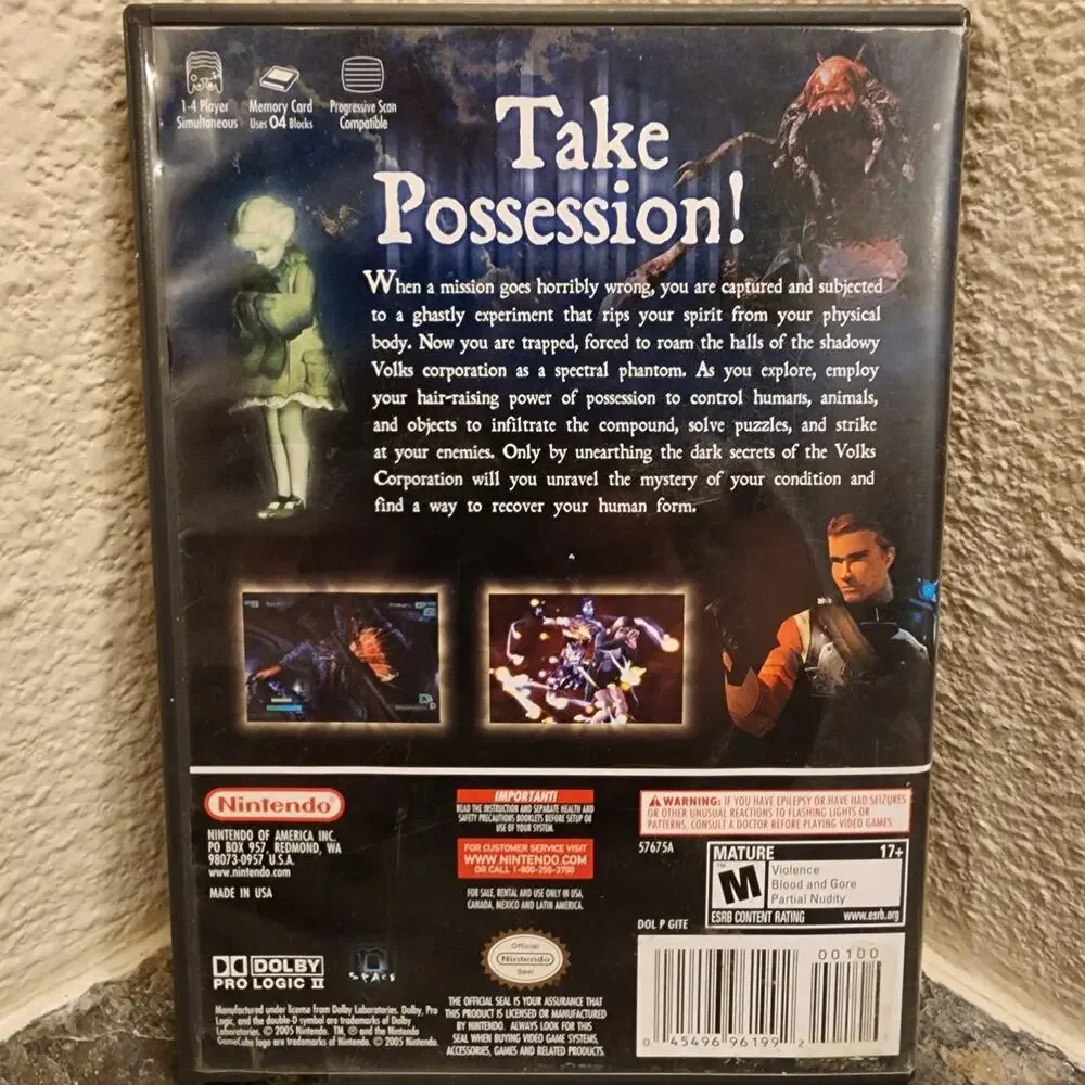 Game - Geist (CIB) - Gamecube - Nintendo